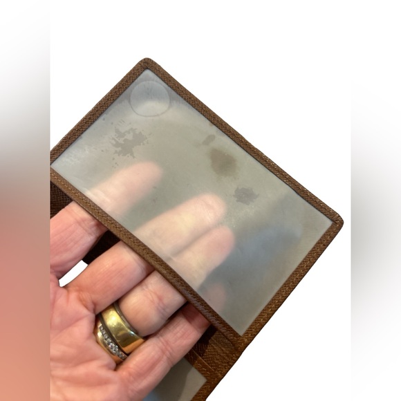 EUC Louis Vuitton Brown Leather Card Holder - Picture 7 of 13